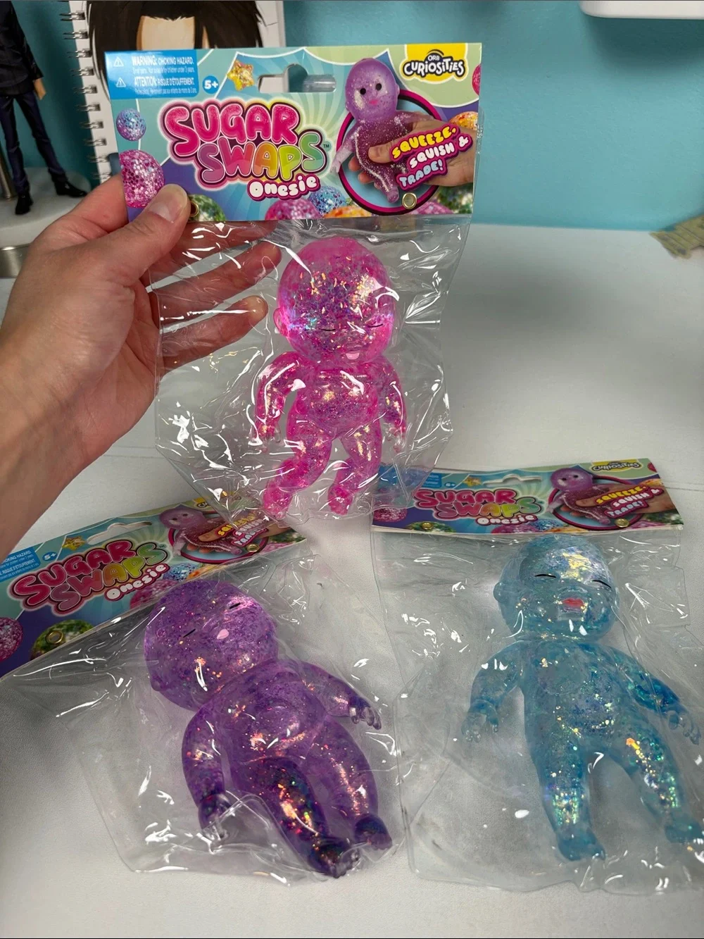 Sugar swaps onsie baby squishy bundle fidget viral TikTok